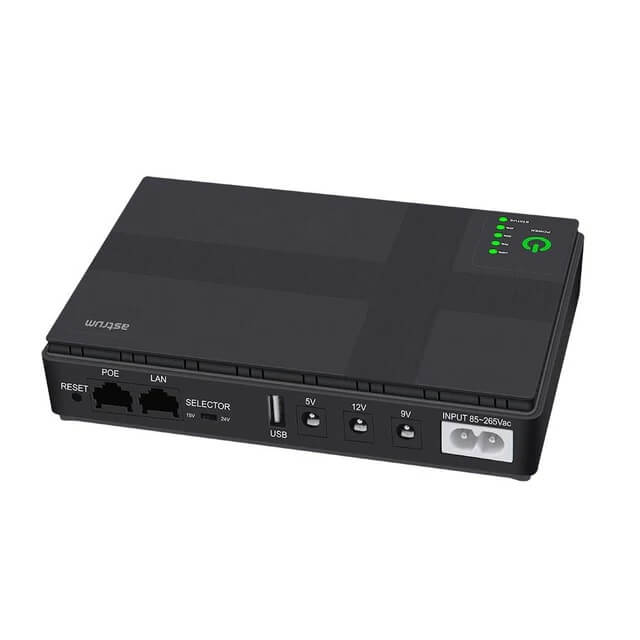PB070 Mini UPS Power Bank 10200mAh